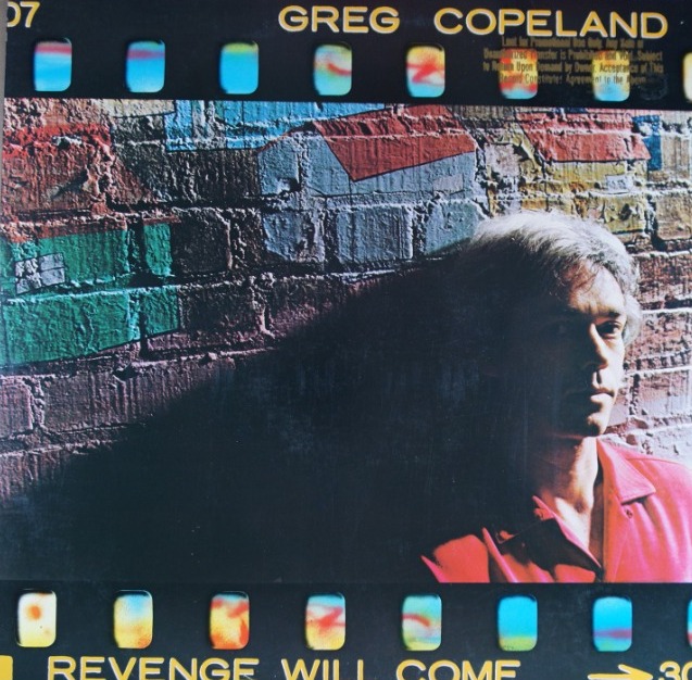 D86.	GREG COPELAND REVENGE WILL COME ~ Promo Copy ~ USA ~