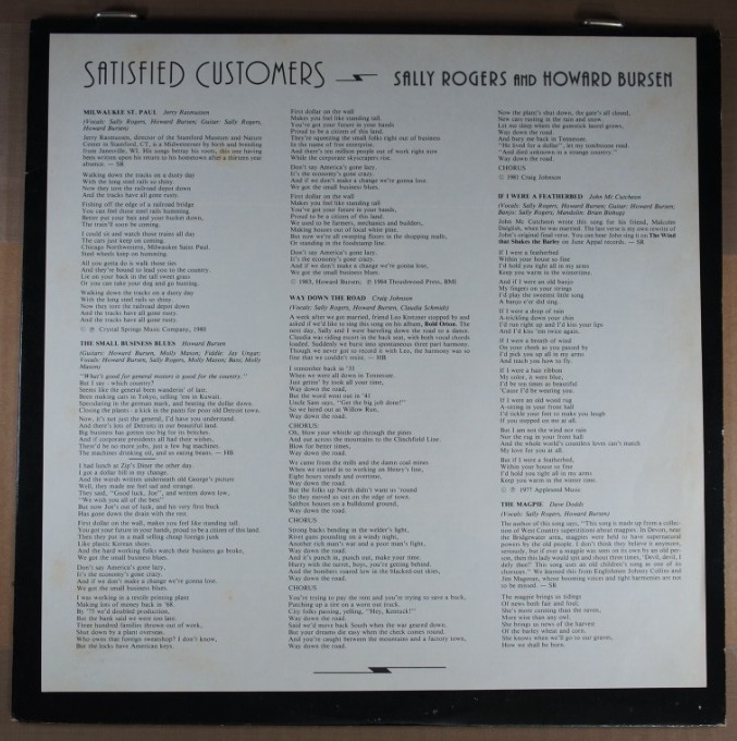 D92. SALLY ROGERS AND HOWARD BURSEN SATISFIED CUSTOMERS ~ USA ~ - Image 3