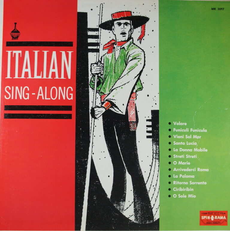 J11. THE GONDOLIERS SING ALONG IN ITALIAN ~ USA ~