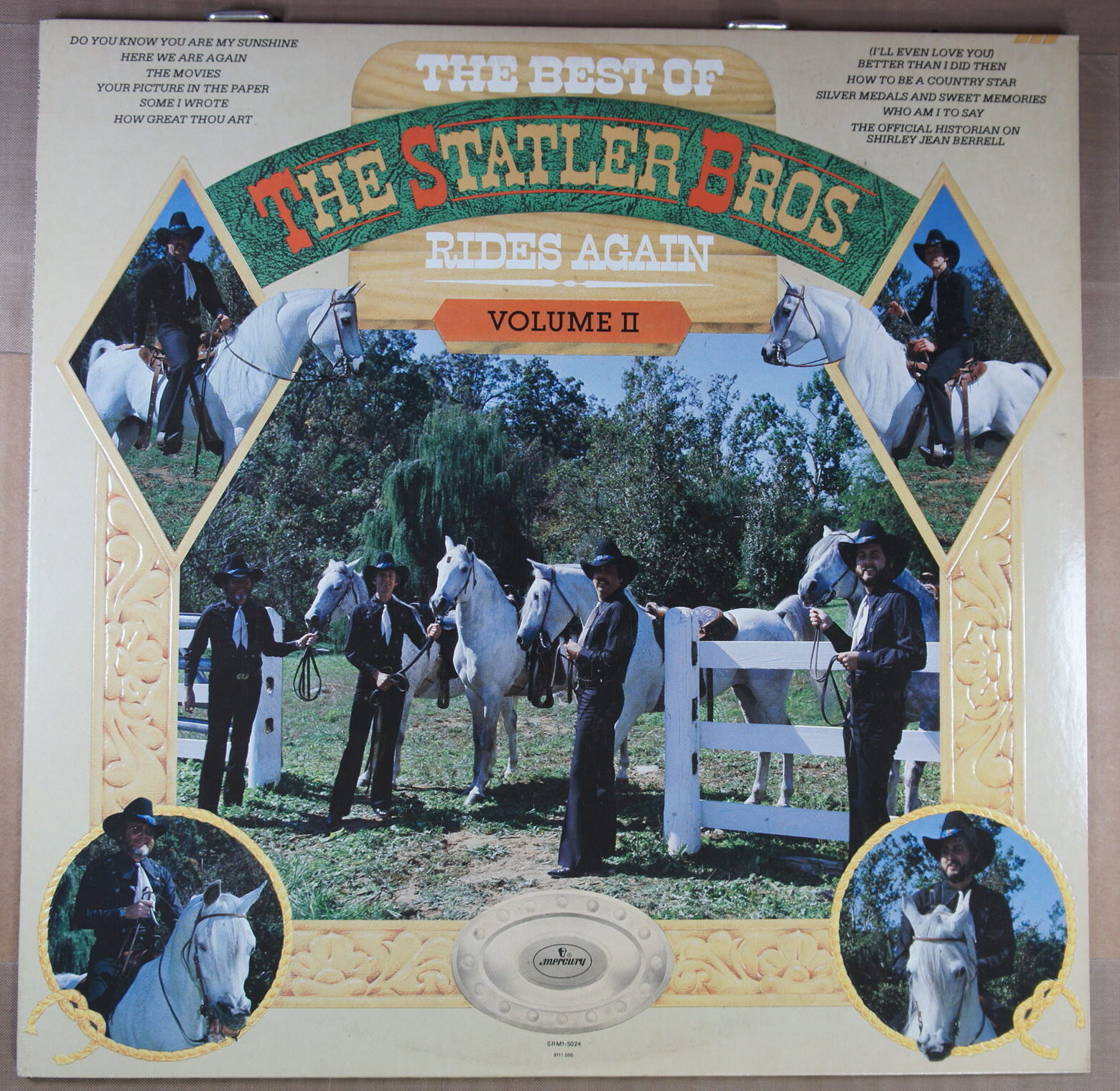 J16. THE STATLER BROTHERS THE BEST OF THE STATLER BROS. RIDES AGAIN VOLUME II ~ USA ~