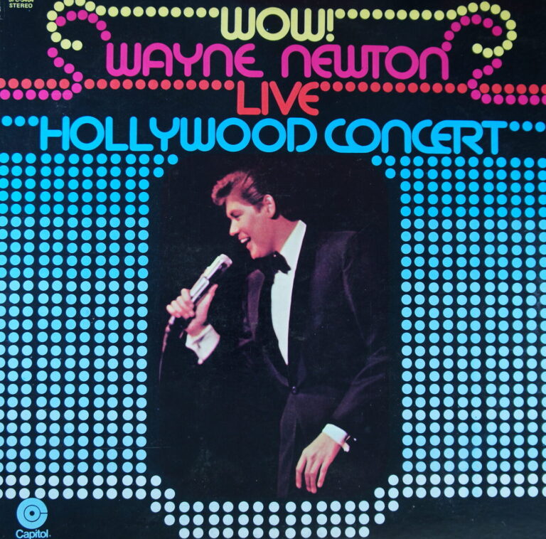 J18. WAYNE NEWTON WOW! LIVE HOLLYWOOD CONCERT ~ USA ~
