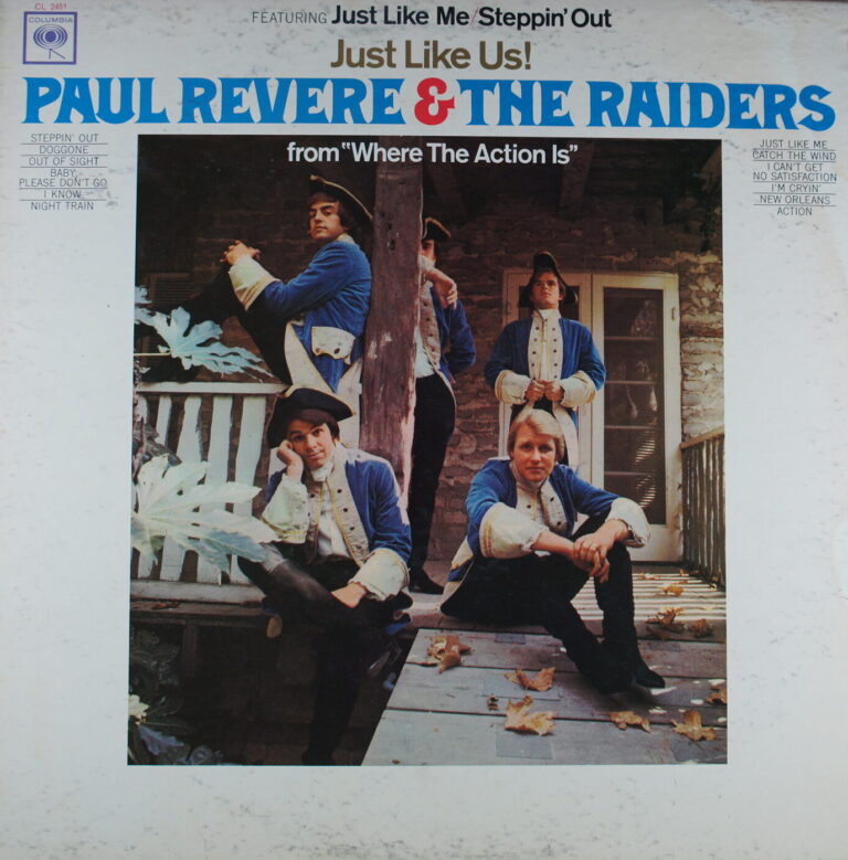 I23. PAUL REVERE & THE RAIDERS JUST LIKE US ~ USA ~