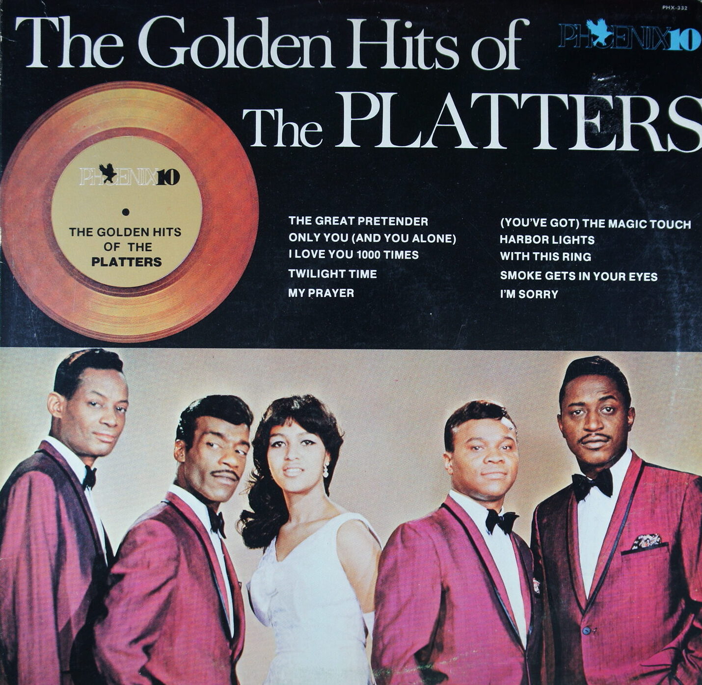 H28. THE PLATTERS THE GOLDEN HITS OF THE PLATTERS ~ USA ~