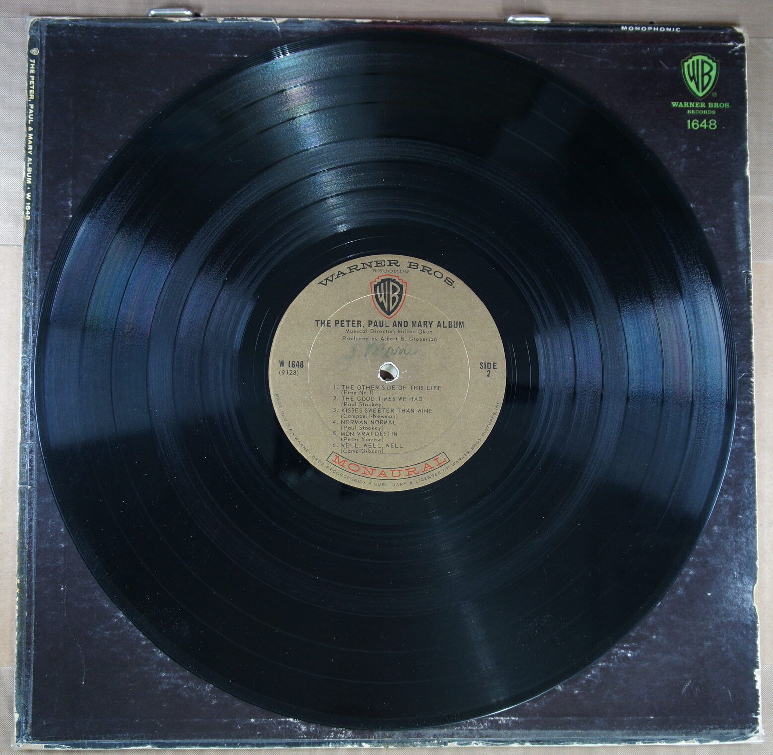 J48. PETER, PAUL AND MARY ALBUM ~ USA ~ - Image 3