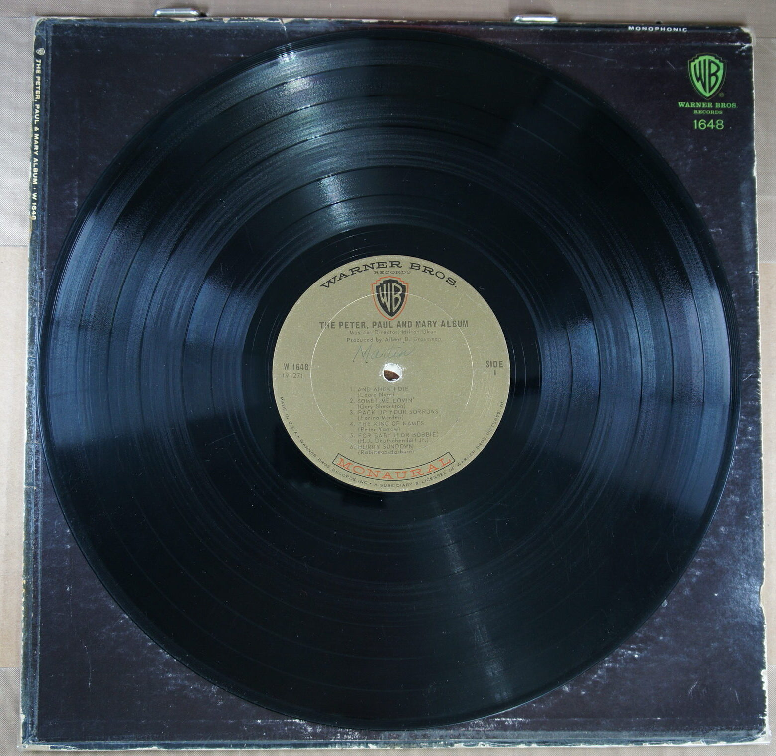 J48. PETER, PAUL AND MARY ALBUM ~ USA ~ - Image 4