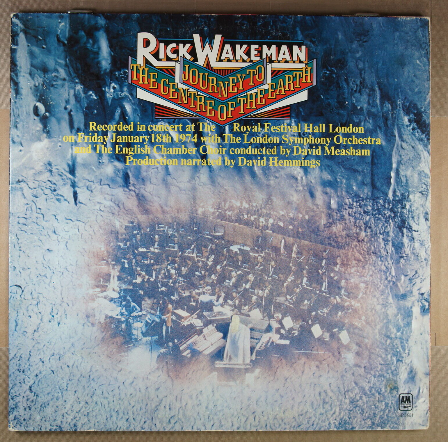 H55.	RICK WAKEMAN JOURNEY TO THE CENTRE OF THE EARTH ~ USA ~