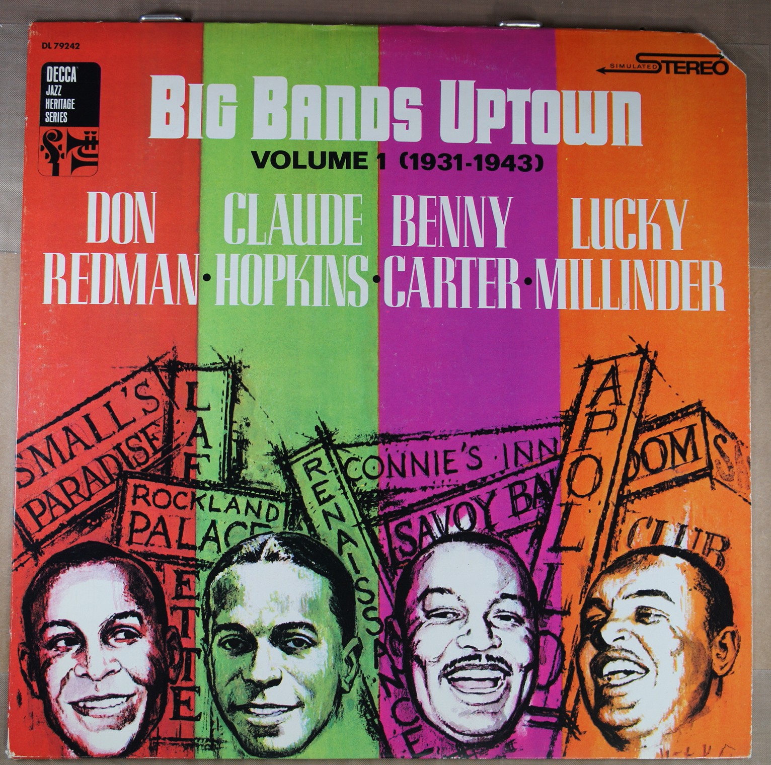 J102. DON REDMAN, CLAUDE HOPKINS, BENNY CARTER, LUCKY MILLINDER – BIG BANDS UPTOWN VOLUME 1 (1931 – 1943) ~ USA ~