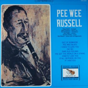 J104. PEE WEE RUSSELL PORTRAIT OF PEE WEE ~ USA ~