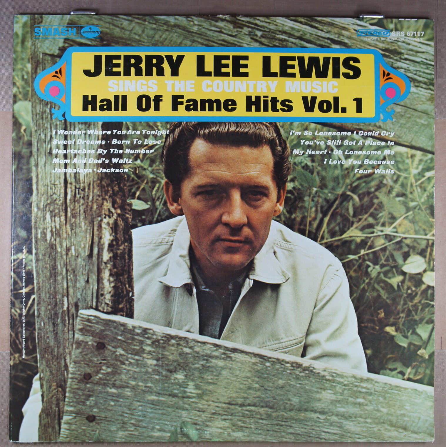 H94.	JERRY LEE LEWIS SINGS THE COUNTRY MUSIC HALL OF FAME HITS VOL. 1 ~ USA ~