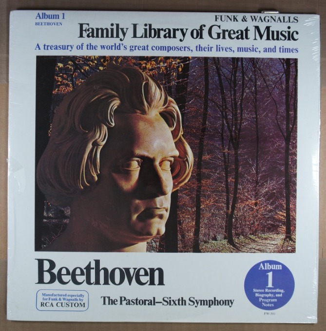 E37.	ROYAL PHILHARMONIC ORCHESTRA COND SIR CHARLES GROVES, BEETHOVEN, THE PASTORAL SIXTH SYMPHONY ~ NOWA ~ USA ~