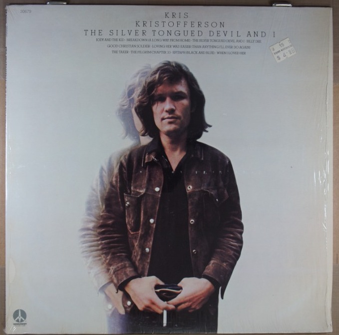 G10.	KRIS KRISTOFFERSON THE SILVER TONGUED DEVIL AND I ~ USA ~