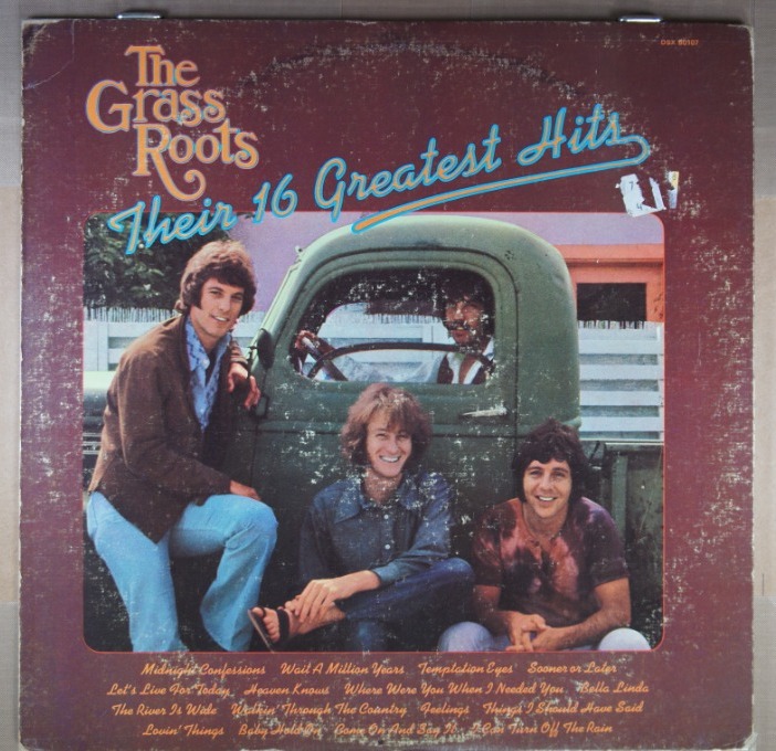 G50.	THE GRASS ROOTS THEIR 16 GREATEST HITS ~ USA ~