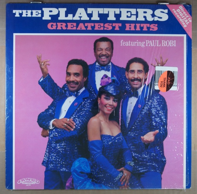 G66.THE PLATTERS FEATURING PAUL ROBI GREATEST HITS ~ USA ~