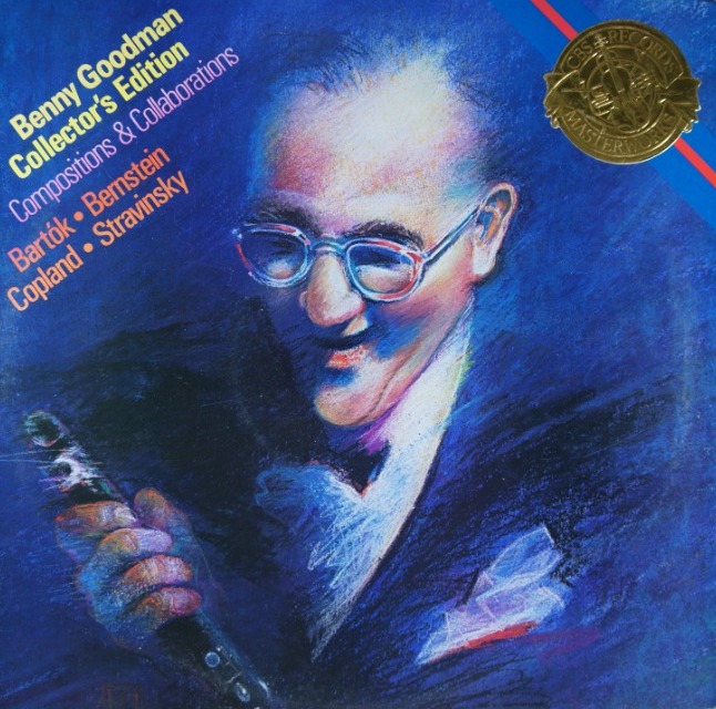 G74. BENNY GOODMAN BARTÓK BERNSTEIN COPLAND STRAVINSKY COLLECTOR'S EDITION COMPOSITIONS & COLLABORATIONS ~ USA ~