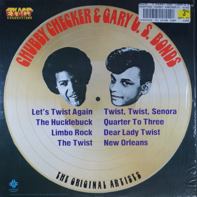 G78. CHUBBY CHECKER GARY U.S. BONDS CHUBBY CHECKER AND GARY U.S. BONDS ORIGINAL ARTISTS ~ USA ~