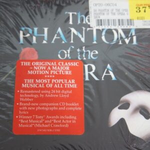 1b 136. ANDREW LLOYD WEBBER THE PHANTOM OF THE OPERA Original Cast Recording ~ USA ~