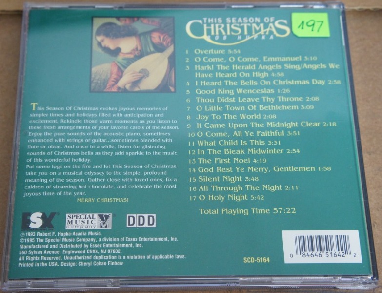 1b 197. BOB HUPKA THE SEASON OF CHRISTMAS ~ USA ~ - Image 5