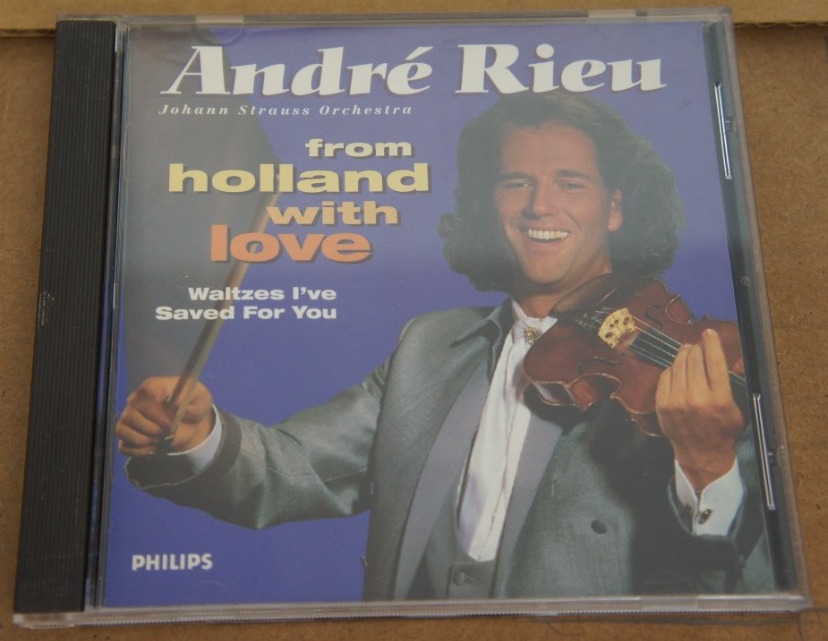 1b 95. ANDRÉ RIEU, JOHANN STRAUSS ORCHESTRA FROM HOLLAND WITH LOVE • WALTZES I’VE SAVED FOR YOU ~ USA ~
