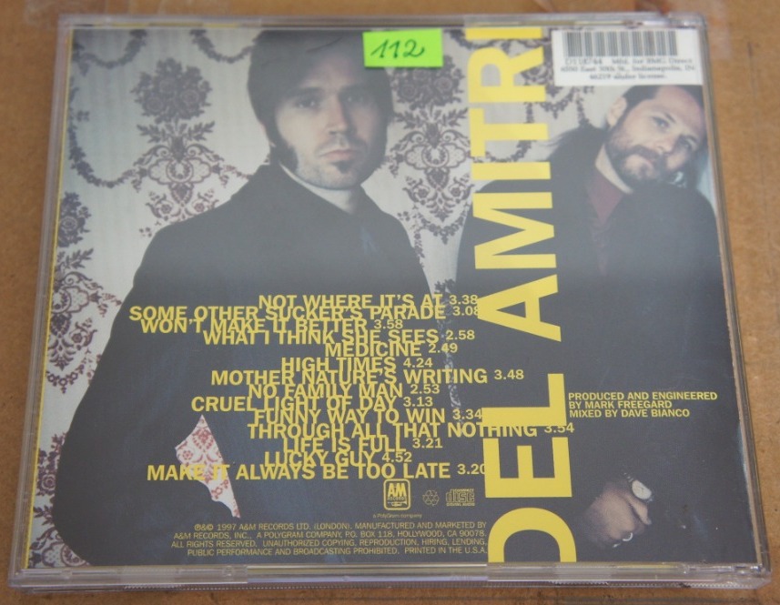 1c 112. DEL AMITRI SOME OTHER SUCKER’S PARADE ~ USA ~ - Image 5