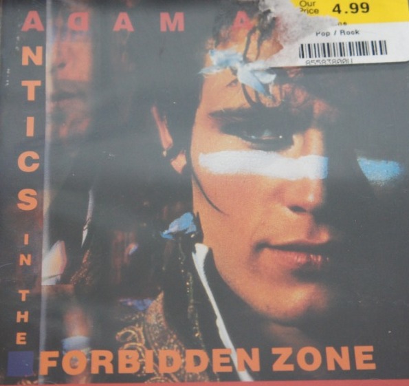 1c 135. ADAM ANT ANTICS IN THE FORBIDDEN ZONE ~ USA ~