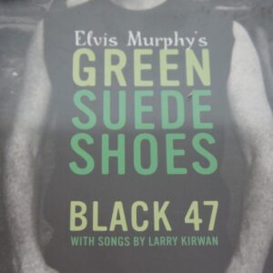 1c 149. BLACK 47 ELVIS MURPHY'S GREEN SUEDE SHOES ~ USA ~
