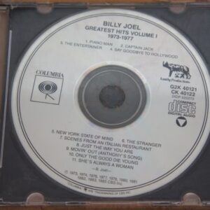 1c 224. BILLY JOEL GREATEST HITS VOLUME I ~ USA ~