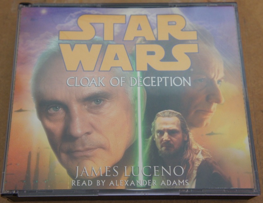 1c 232. STAR WARS CLOAK OF DECEPTION 5 CD AUDIOBOOK ~ USA ~