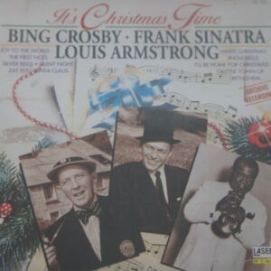 1c 238. BING CROSBY, FRANK SINATRA, LOUIS ARMSTRONG IT'S CHRISTMAS TIME ~ USA ~