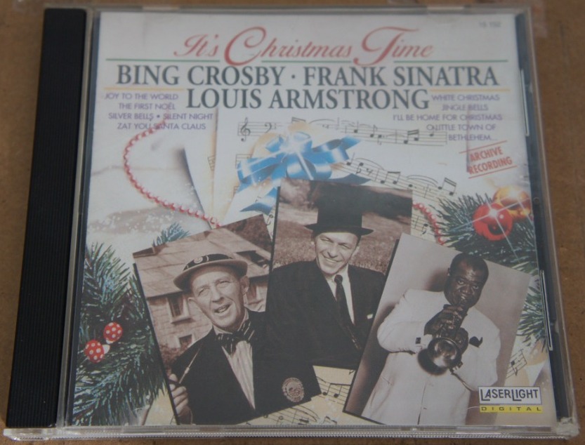 1c 238. BING CROSBY, FRANK SINATRA, LOUIS ARMSTRONG IT’S CHRISTMAS TIME ~ USA ~