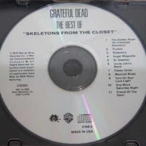 1c 39. GRATEFUL DEAD THE BEST OF - SKELETONS FROM THE CLOSET ~ USA ~