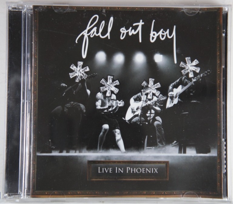 1d 70. FALL OUT BOY * * * * LIVE IN PHOENIX CD+DVD ~ USA ~