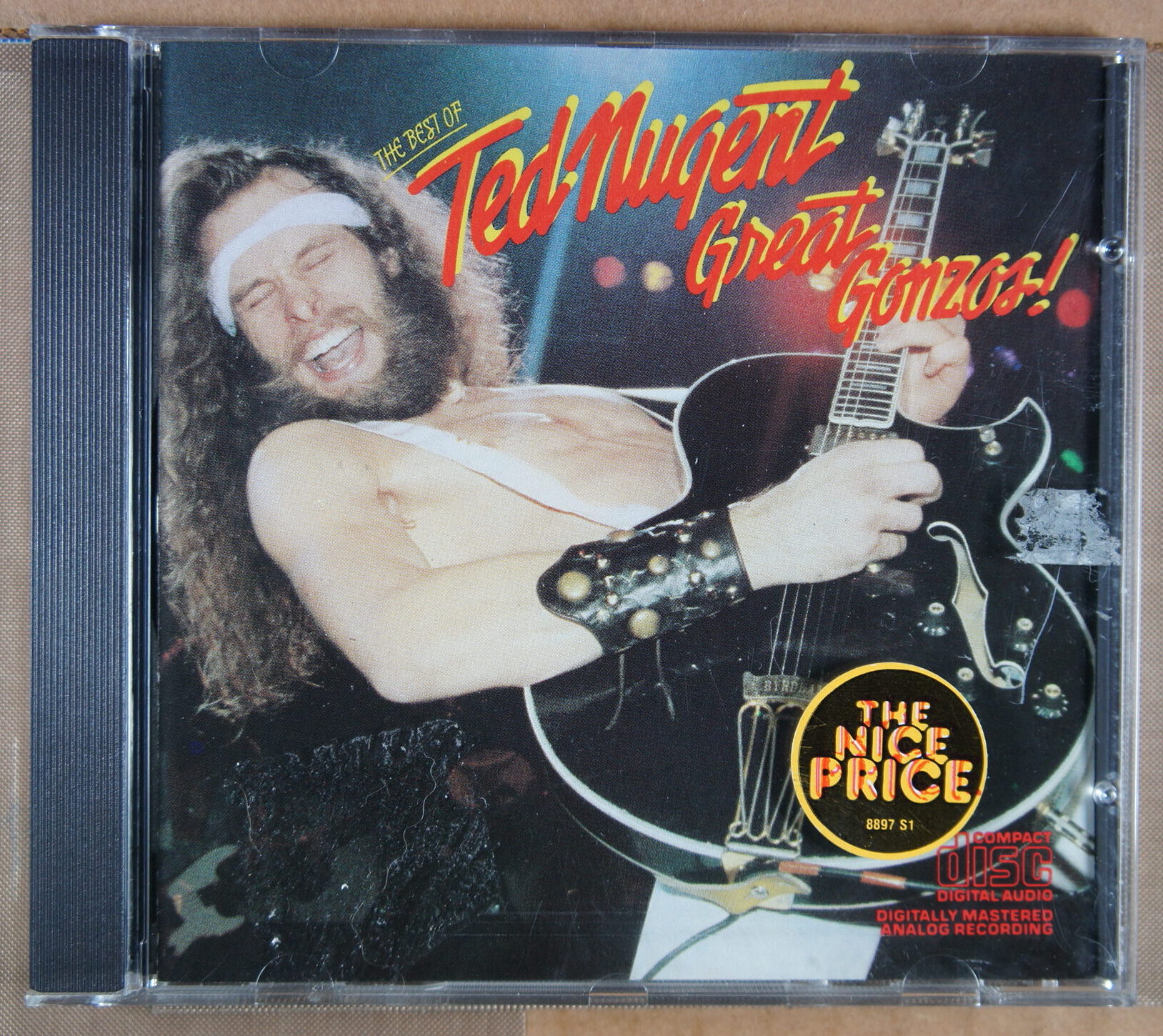 1e 182. TED NUGENT – GREAT GONZOS! – THE BEST OF TED NUGENT ~ USA ~