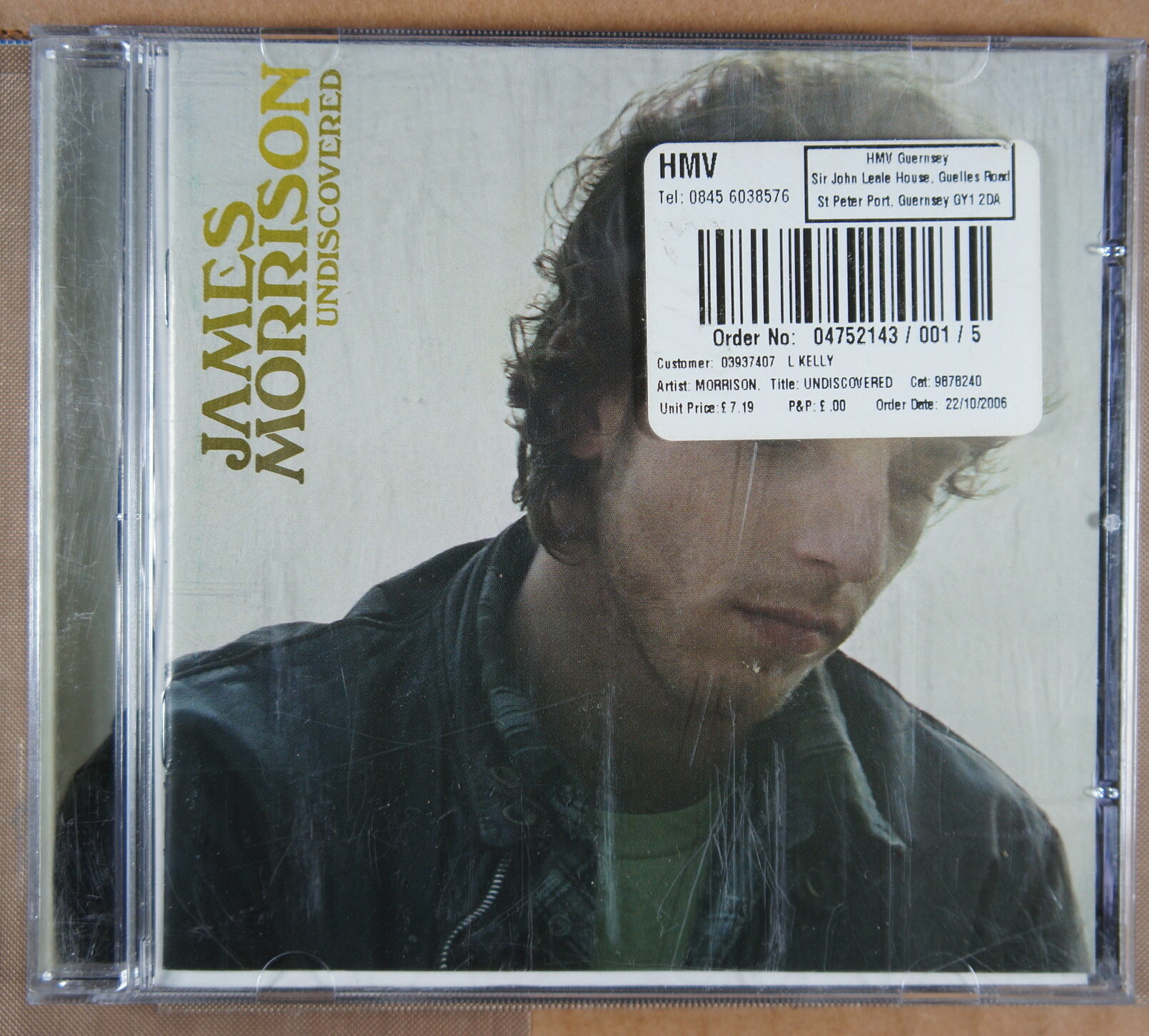 1e 193. JAMES MORRISON – UNDISCOVERED ~ USA ~
