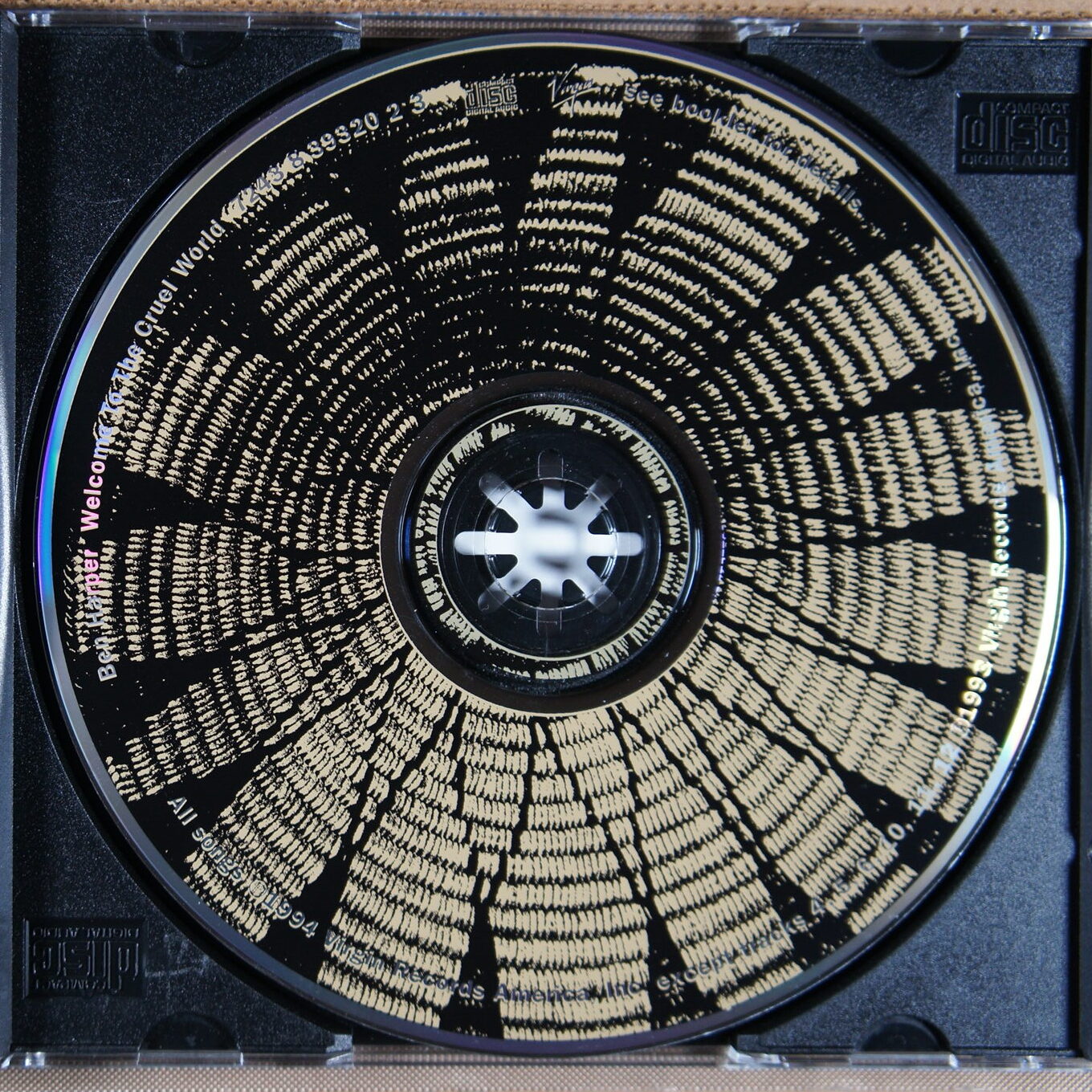 1e 112. BEN HARPER – WELCOME TO THE CRUEL WORLD ~ USA ~ - Image 4