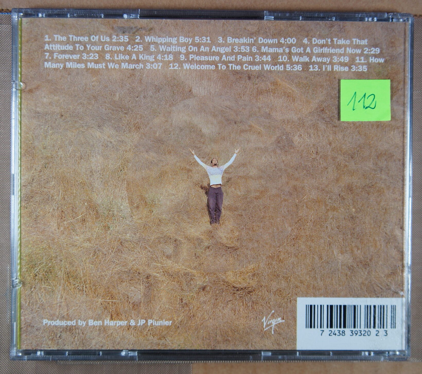 1e 112. BEN HARPER – WELCOME TO THE CRUEL WORLD ~ USA ~ - Image 5