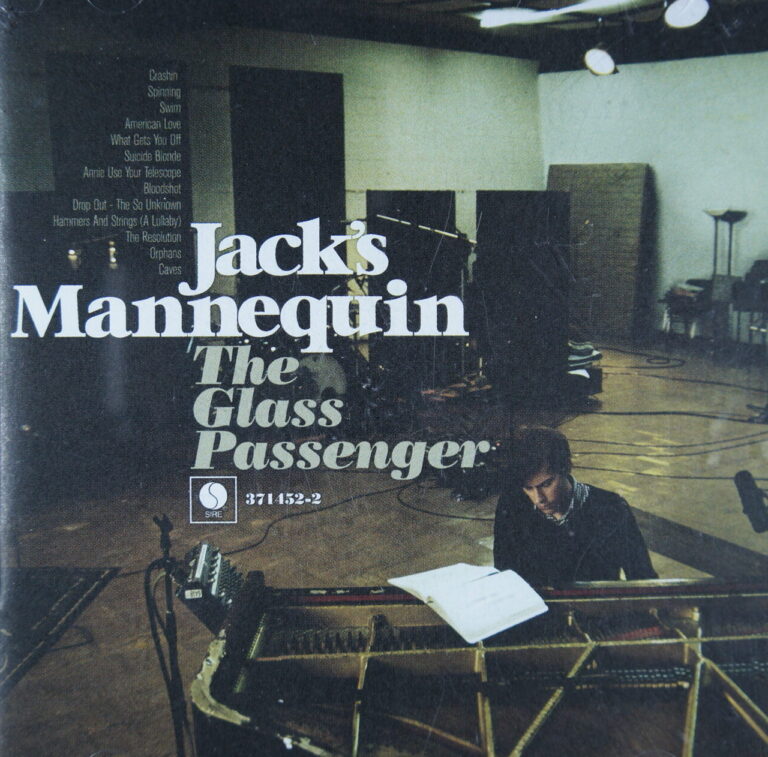 1e 116. JACK'S MANNEQUIN – THE GLASS PASSENGER ~ USA ~