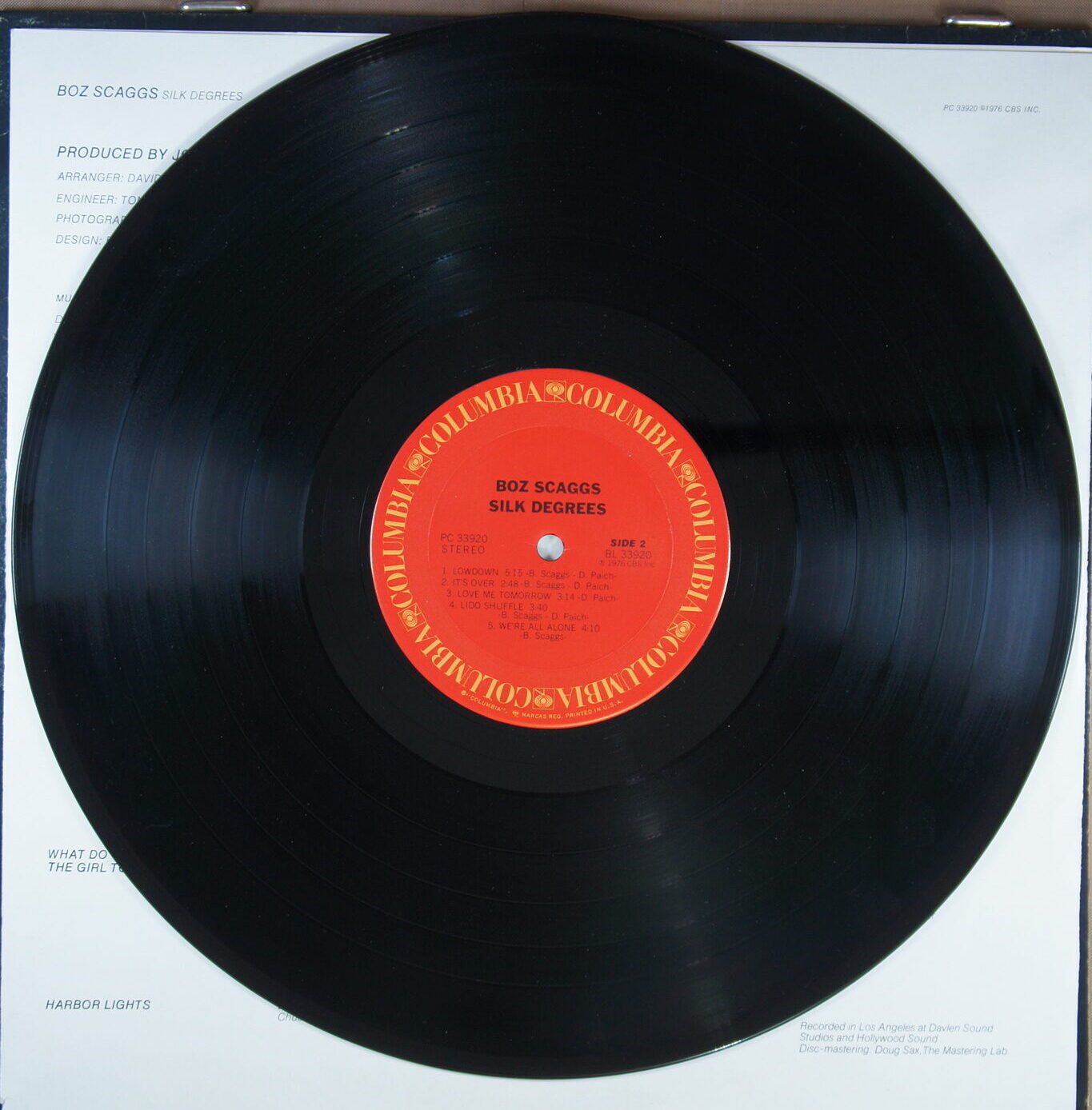 L22. BOZ SCAGGS SILK DEGREES ~ Steve Miller Band ~ USA ~ - Image 6