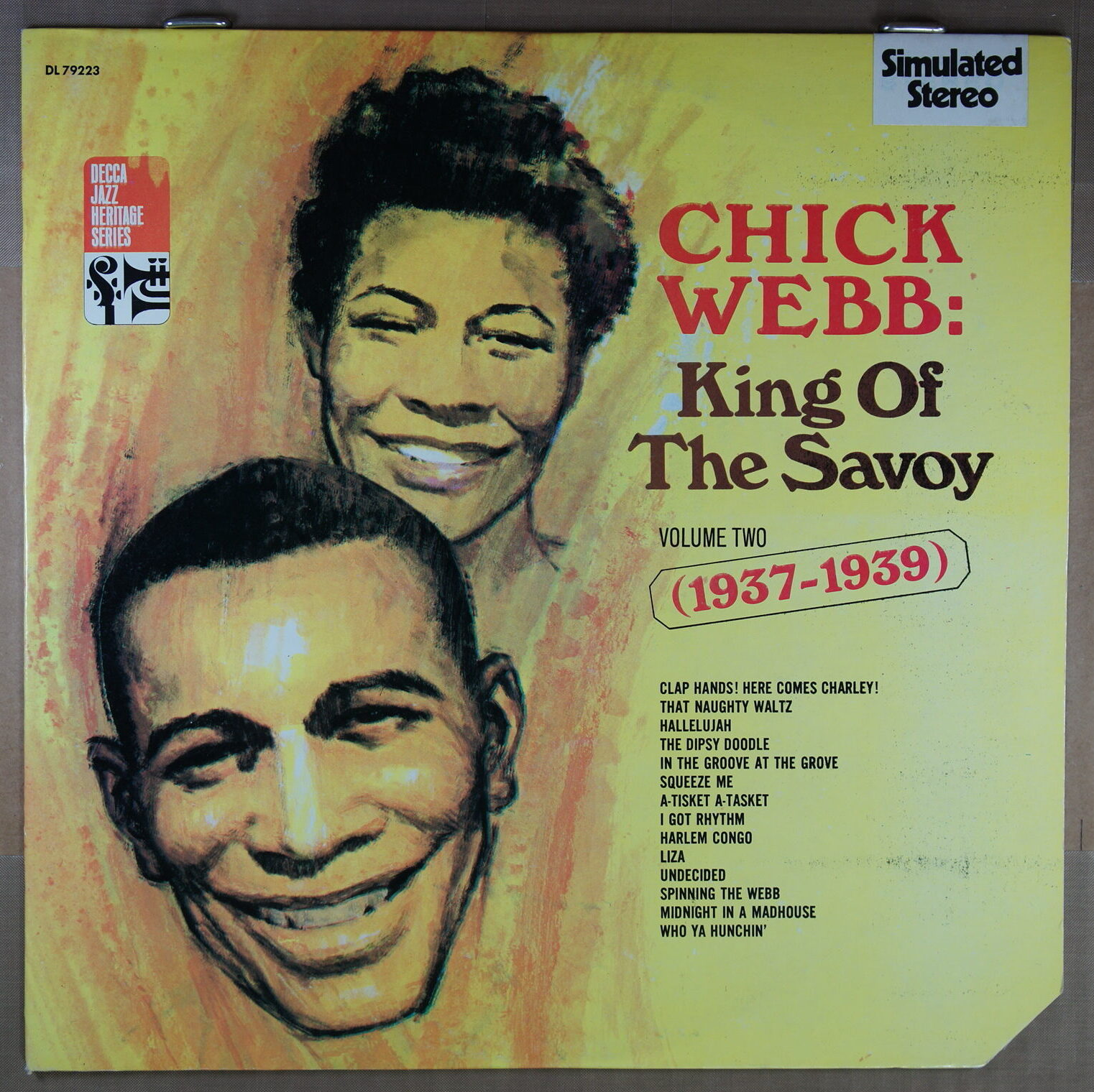 K24. CHICK WEBB KING OF THE SAVOY VOL 2 1937-1939 ~ USA ~