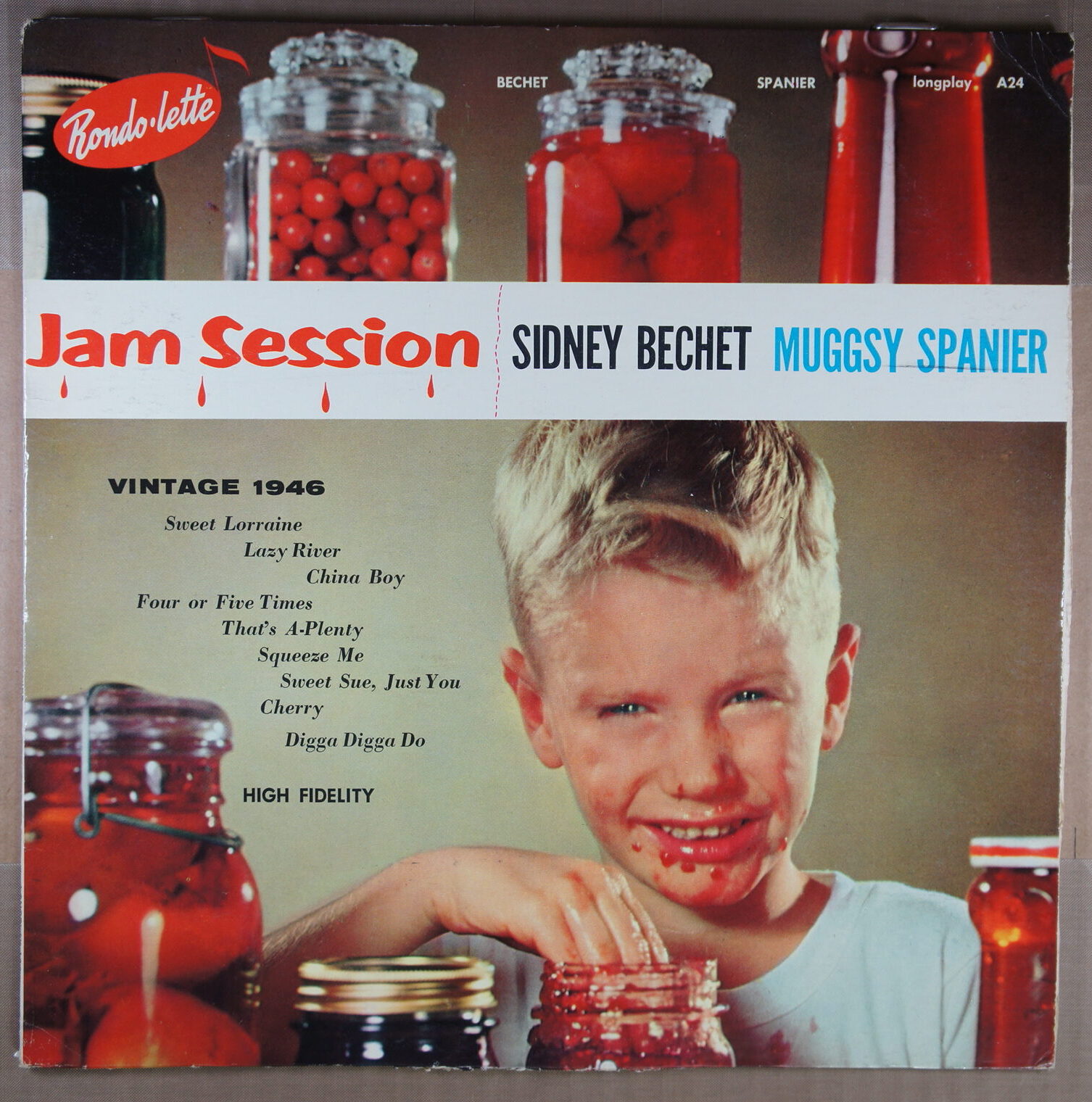 K27.	SIDNEY BECHET, MUGGSY SPANIER JAM SESSION ~ USA ~