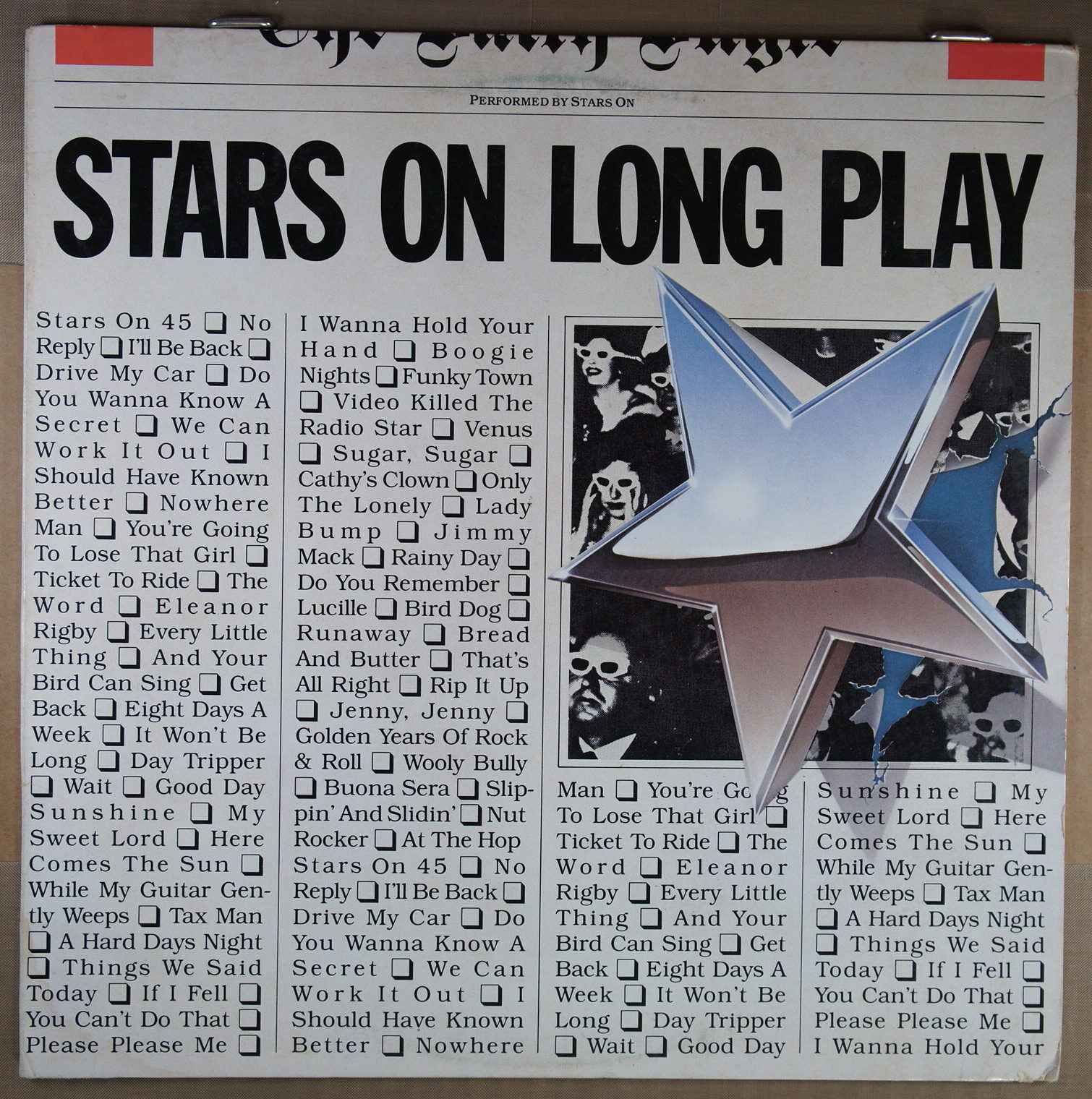 L29. STARS ON LONG TALL ERNIE AND THE SHAKERS STARS ON LONG PLAY ~ USA ~