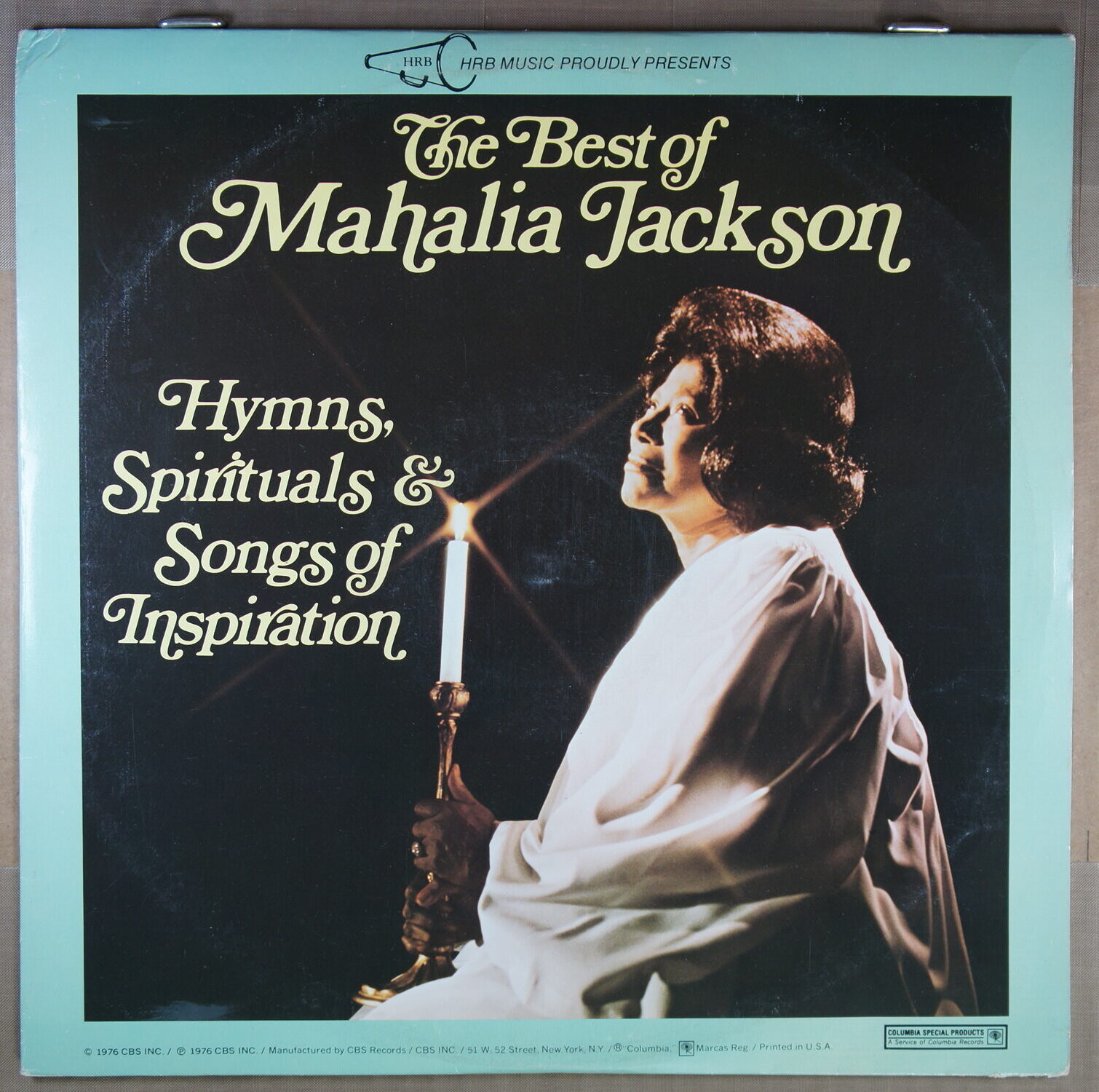 K33.	MAHALIA JACKSON THE BEST OF MAHALIA JACKSON – HYMNS, SPIRITUALS & SONGS OF INSPIRATION ~ USA ~
