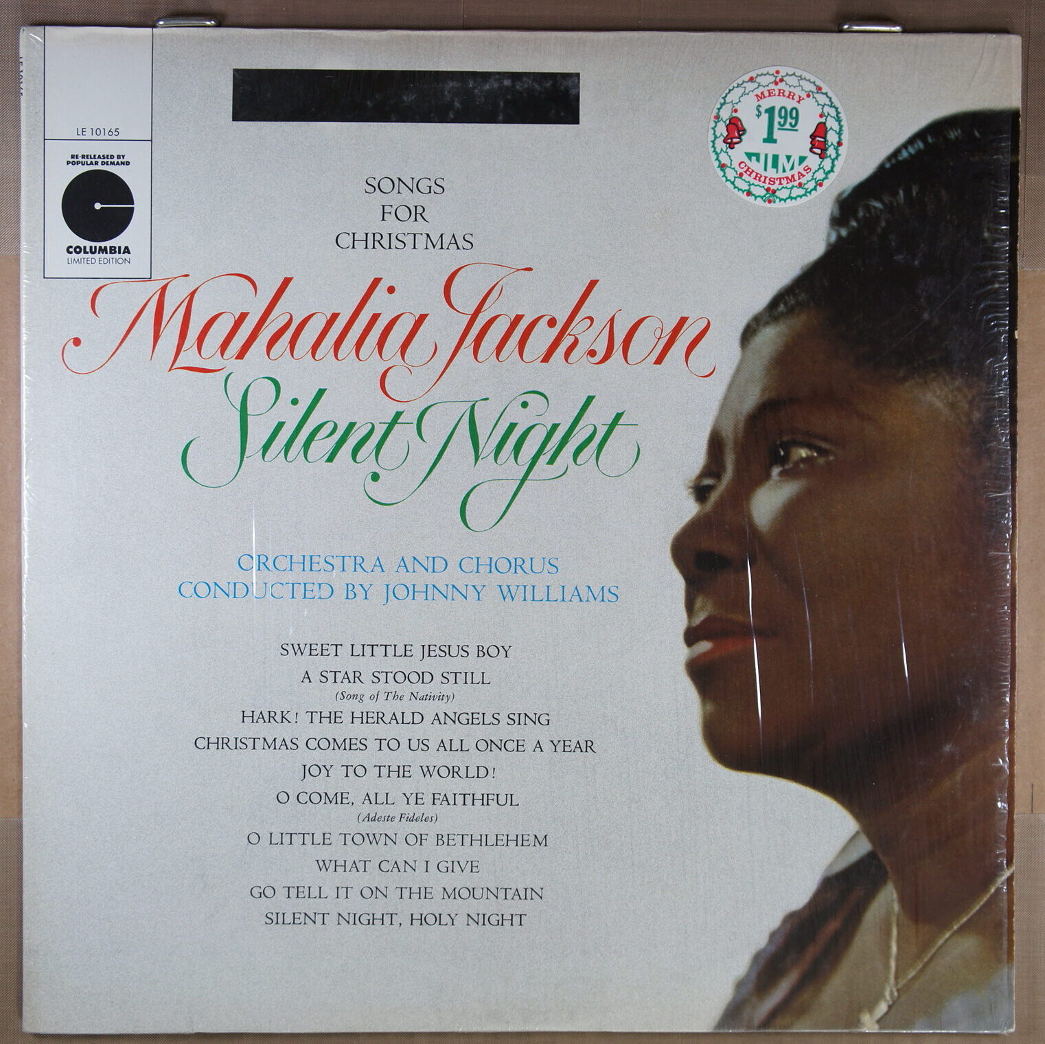 K35.	MAHALIA JACKSON SILENT NIGHT – SONGS FOR CHRISTMAS ~ USA ~