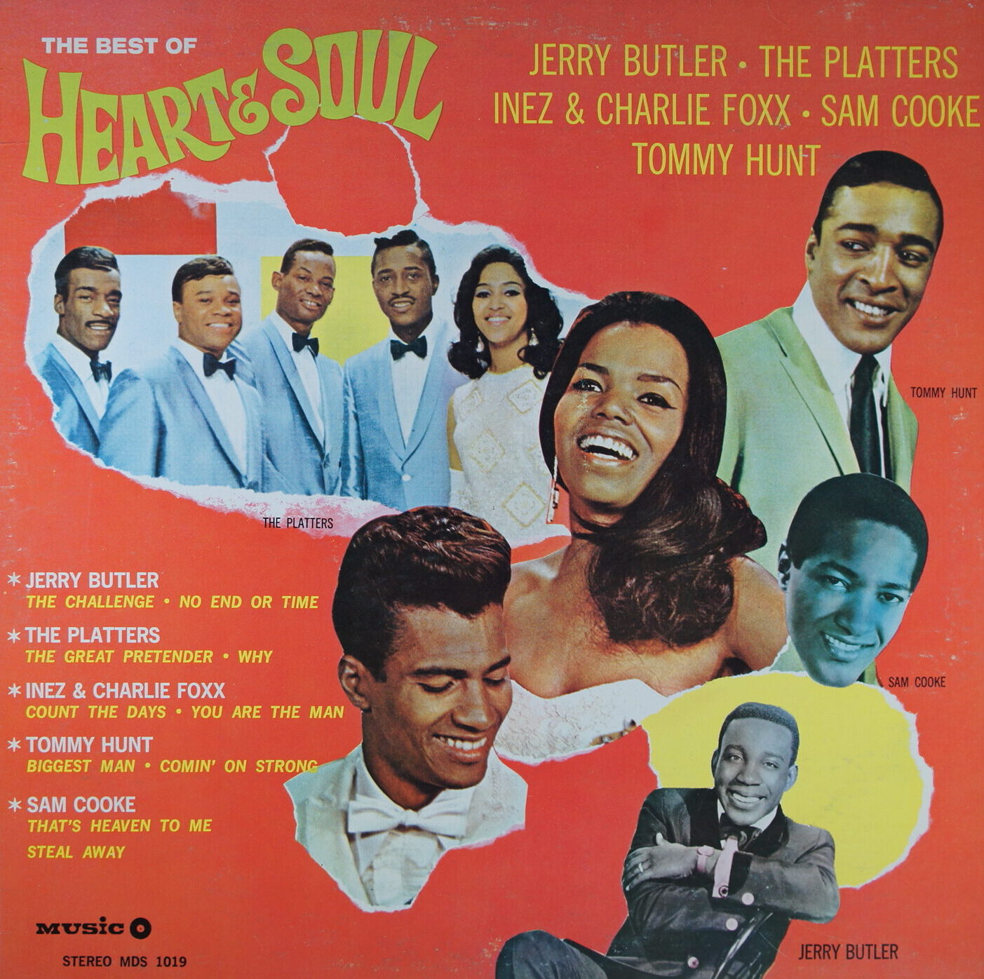 K51. VARIOUS ARTIST THE BEST OF HEART & SOUL ~ USA ~