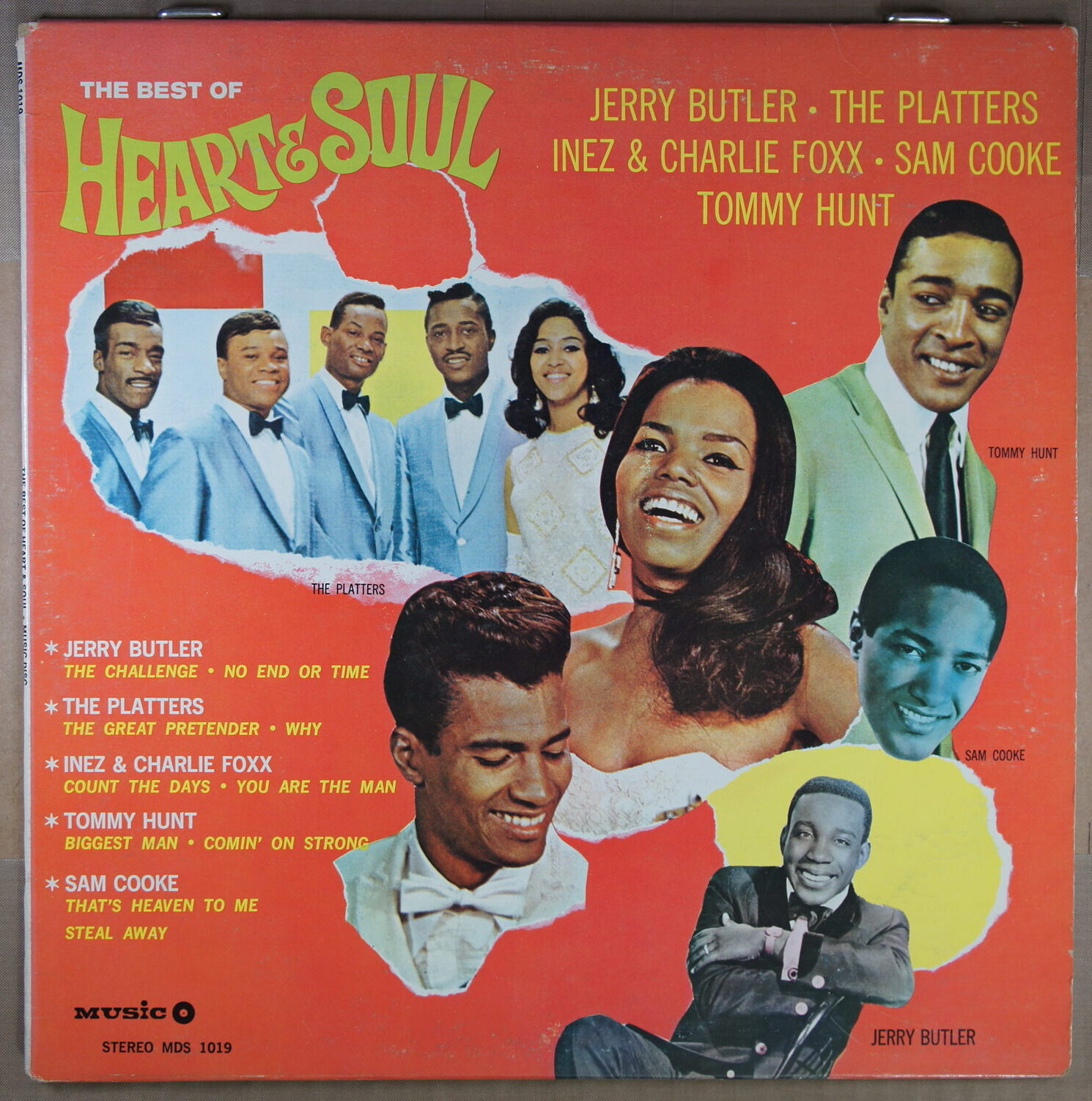 K51. VARIOUS ARTIST THE BEST OF HEART & SOUL ~ USA ~ - Image 2