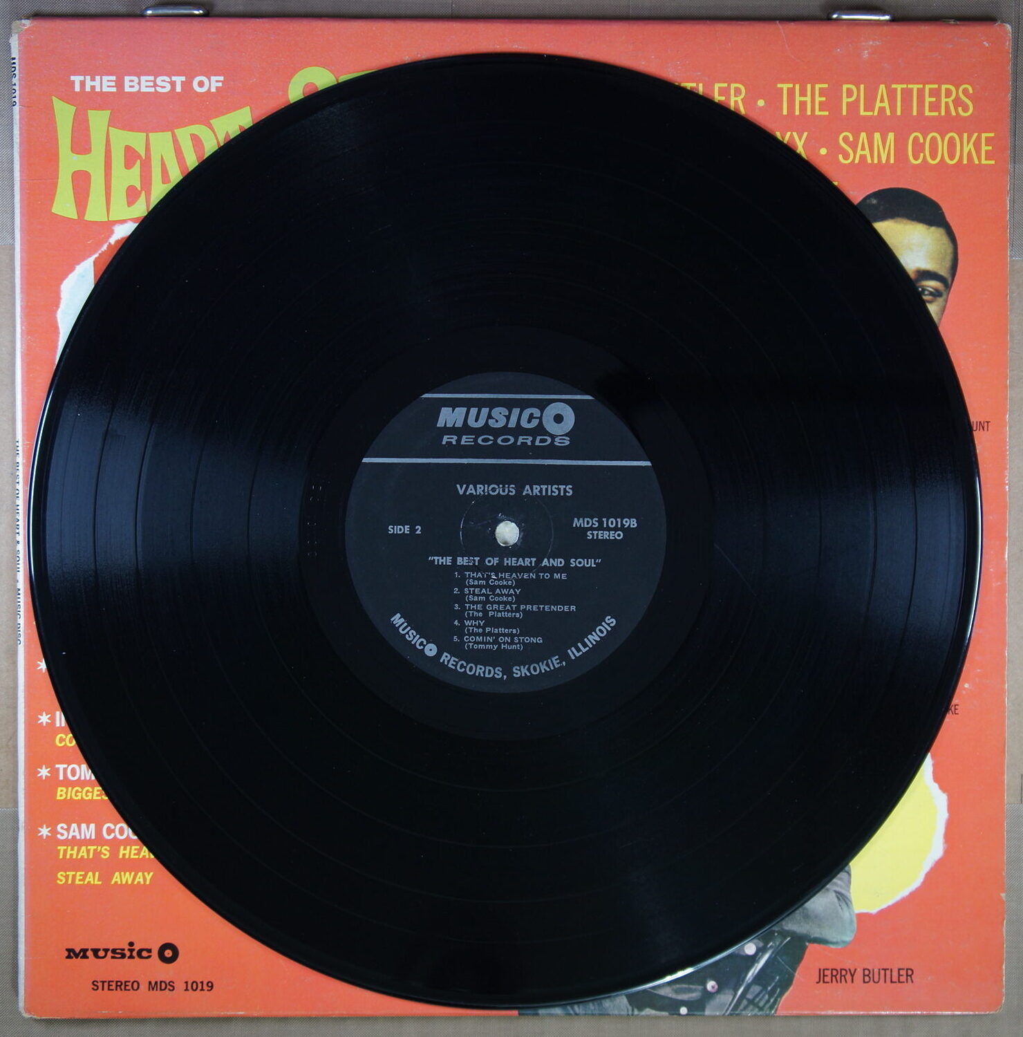 K51. VARIOUS ARTIST THE BEST OF HEART & SOUL ~ USA ~ - Image 3