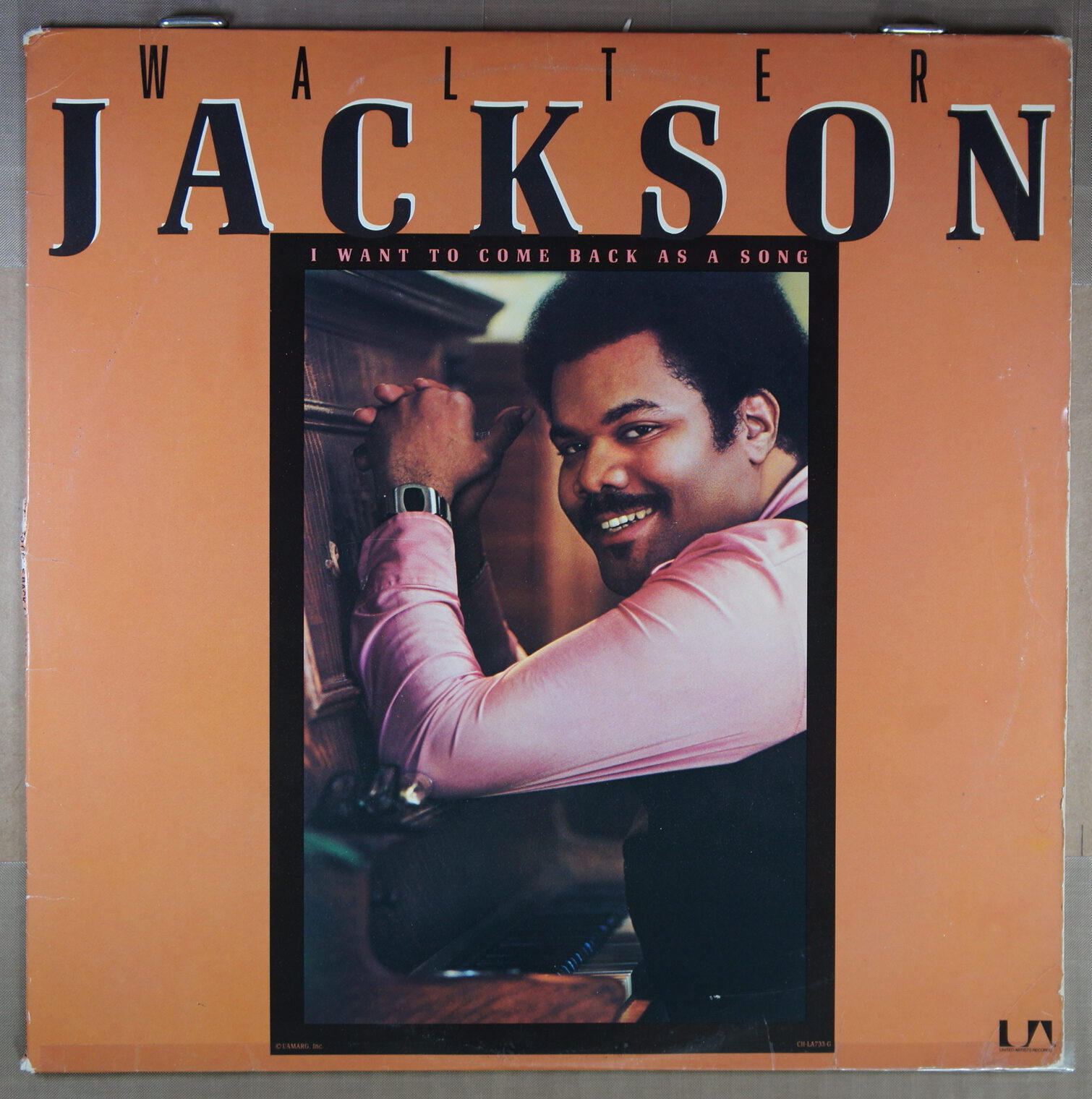 K63. WALTER JACKSON – I WANT TO COME BACK AS A SONG ~ USA ~