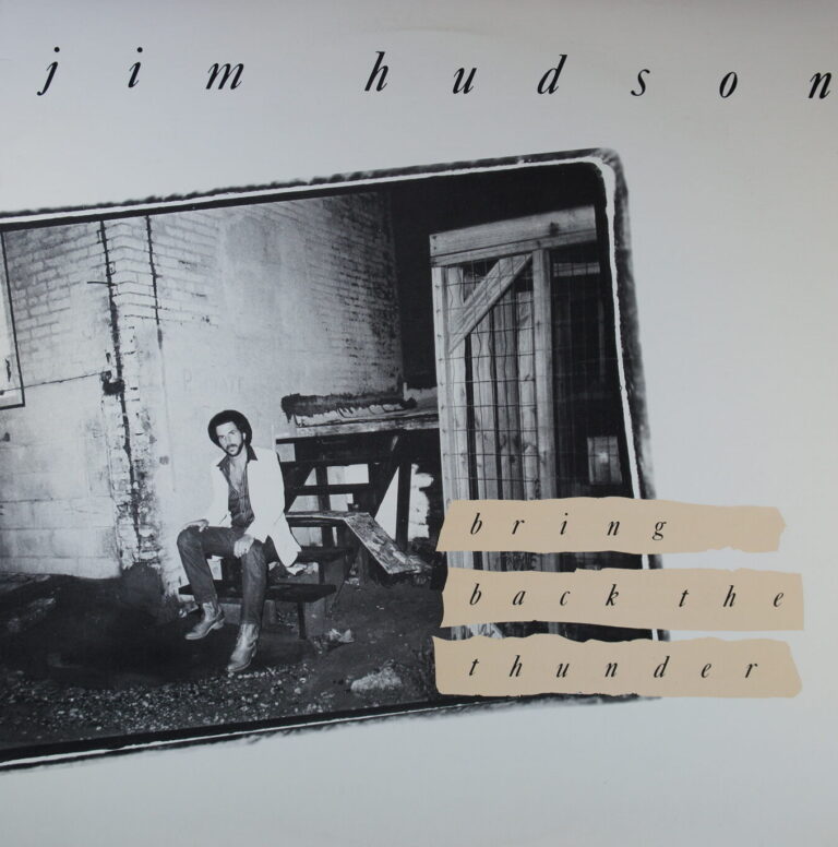 K105. JIM HUDSON BRING BACK THE THUNDER ~ AUTOGRAF ~ USA ~