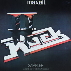 M8. VARIOUS ARTIST MAXELL ROCK II SAMPLER ~ USA ~