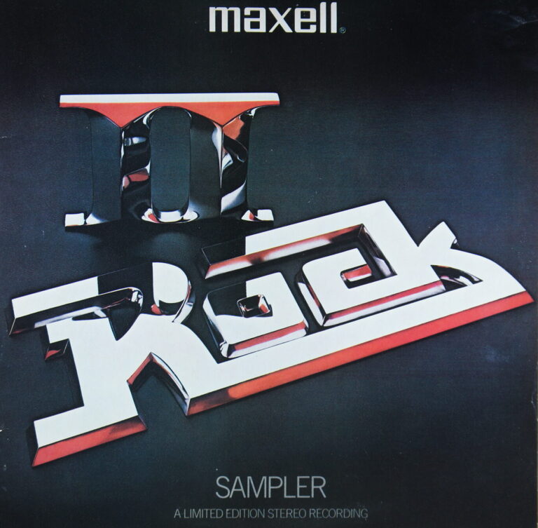 M8. VARIOUS ARTIST MAXELL ROCK II SAMPLER ~ USA ~