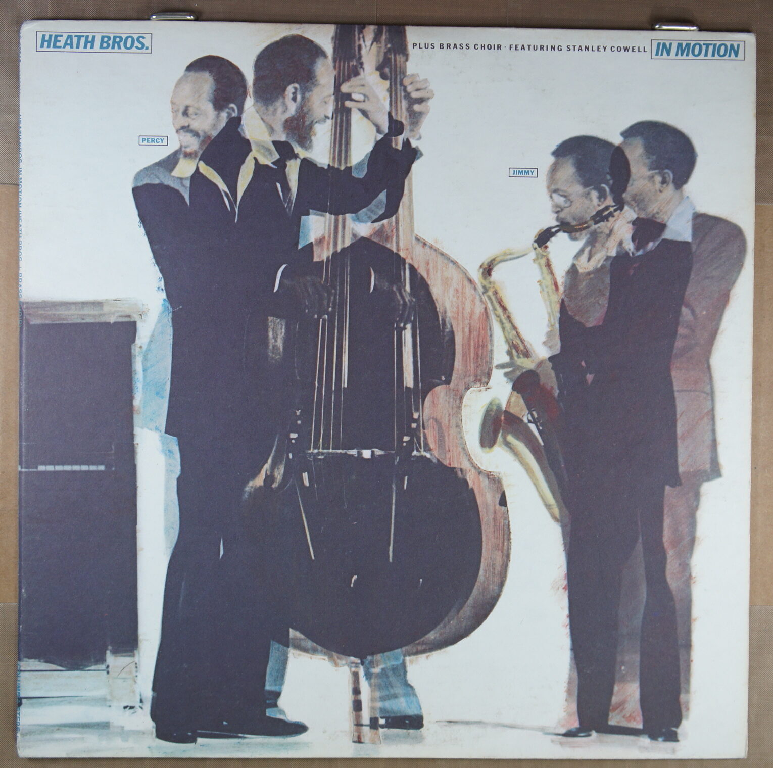 L49. HEATH BROS. PLUS BRASS CHOIR FEATURING STANLEY COWELL IN MOTION ~ USA ~